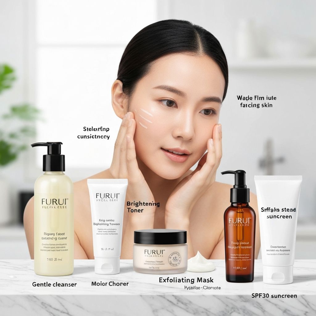 Facial care consultation